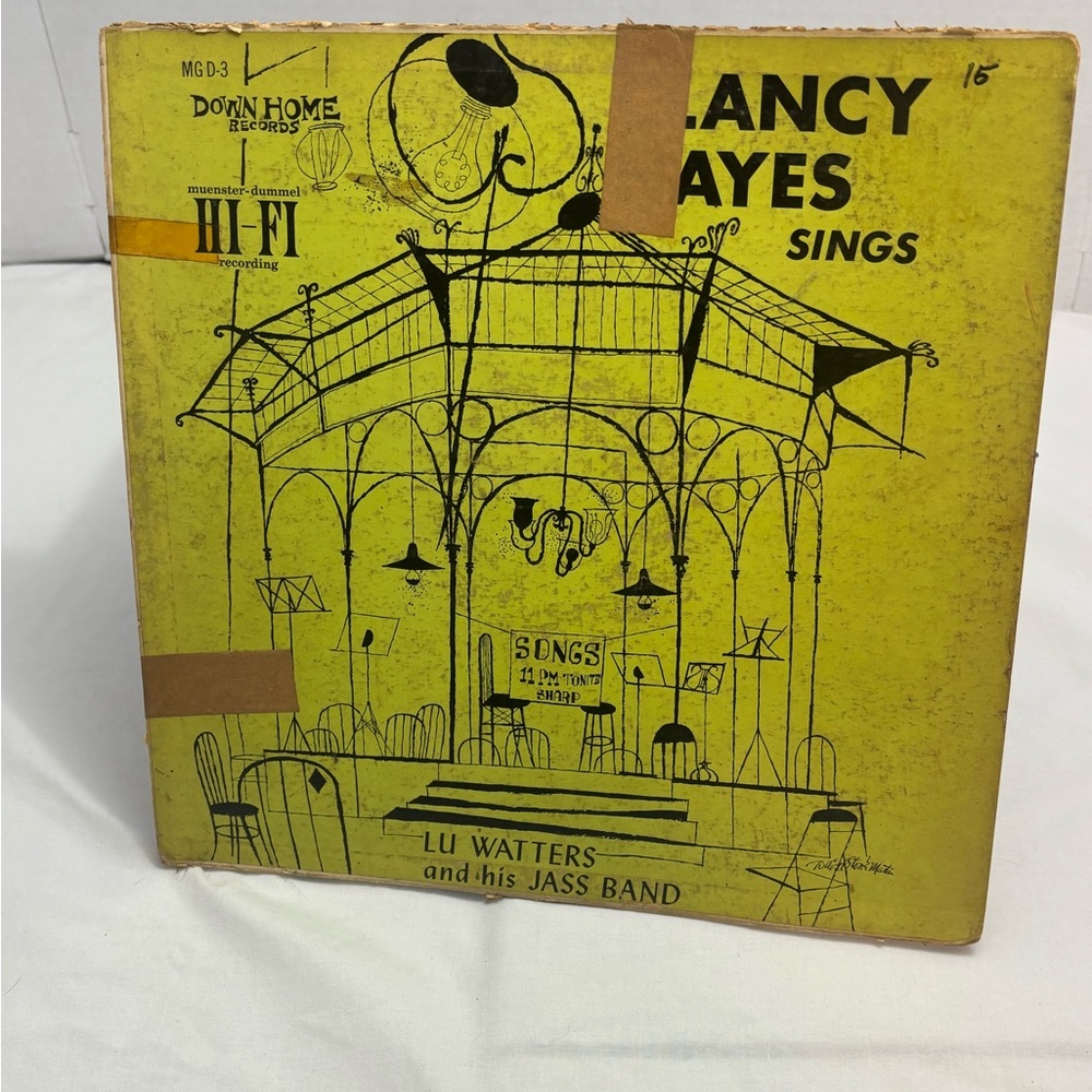 Clancy Hates sings Lu Watters and His Jass Band Vinyl Record
